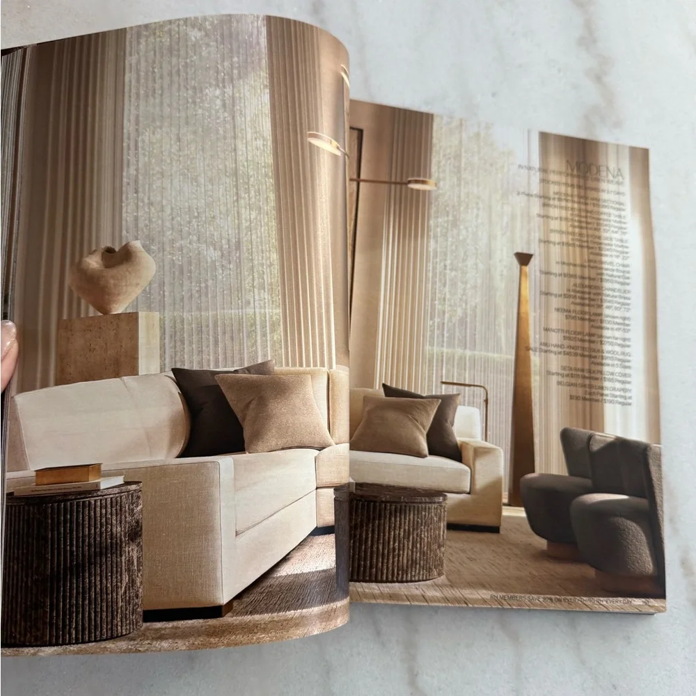 RH Restoration Hardware Magazine - Fall 2025 Interiors Catalog